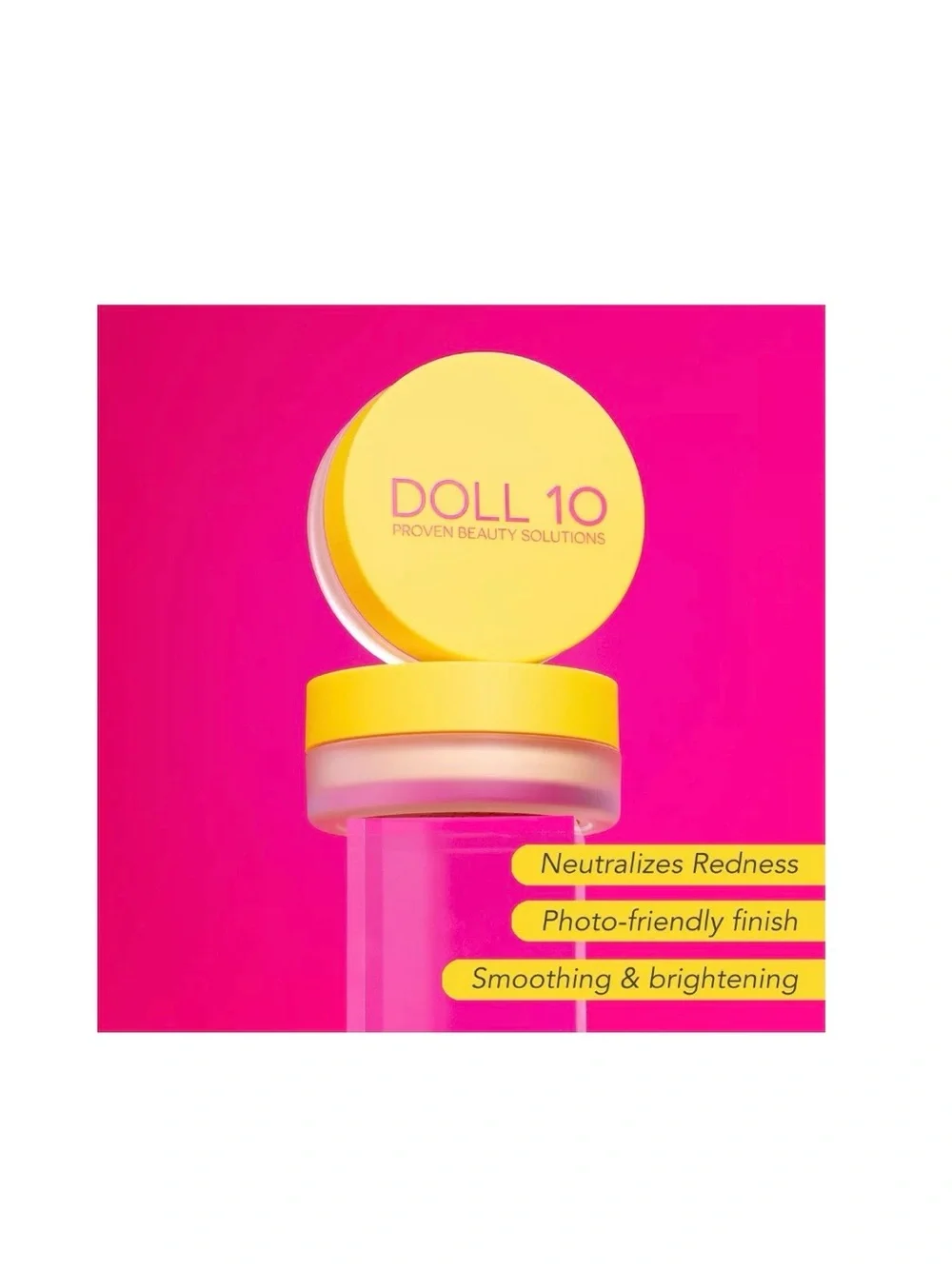 Doll 10 bright yellow